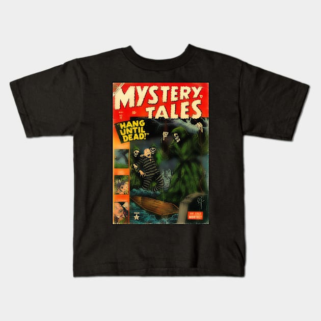 Mystery Tales #11 Kids T-Shirt by Psychosis Media